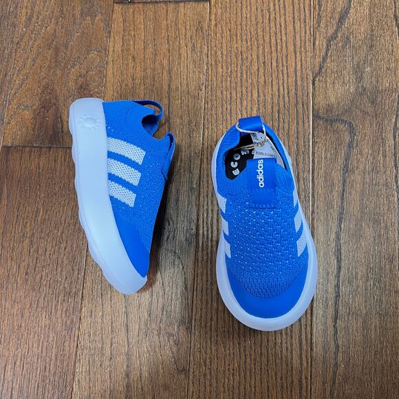 Adidas Toddler Boy's Fashion Sneakers  Bubble comfy Slip. Sz 8 - Picture 1 of 7